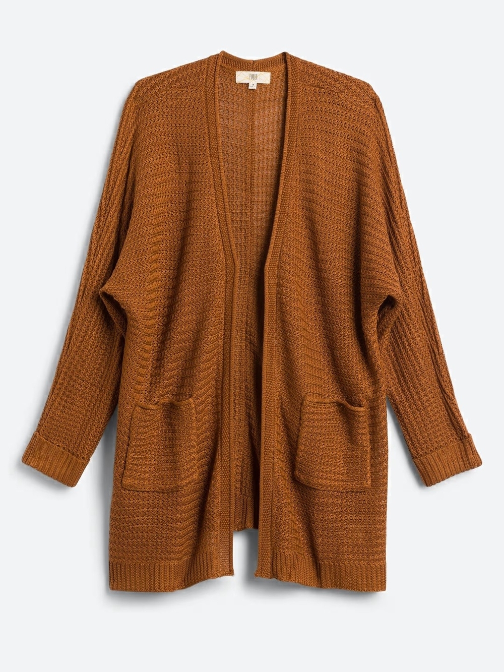 Pinque Analeigh Two Pocket Textured Cardigan